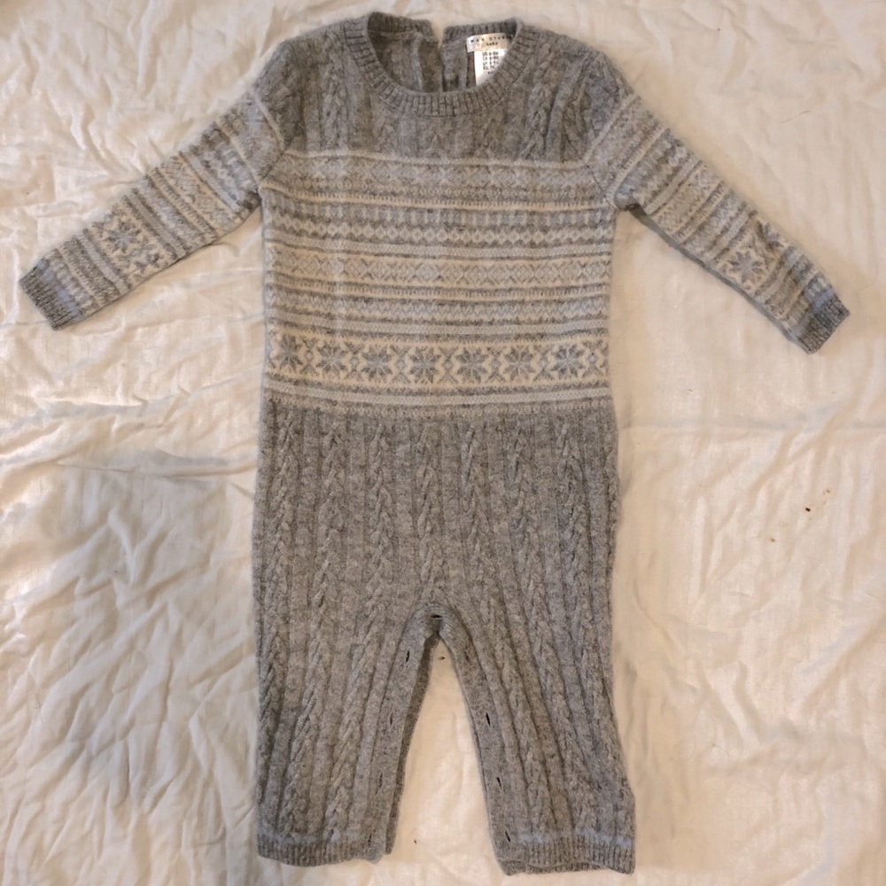 Max Studio cashmere cable knit bodysuit/outfit